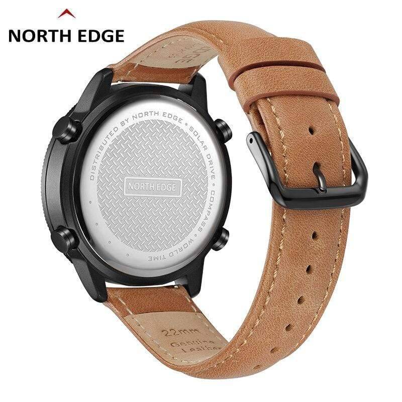 Outdoor Expedition Watch with Digital Solar Compass