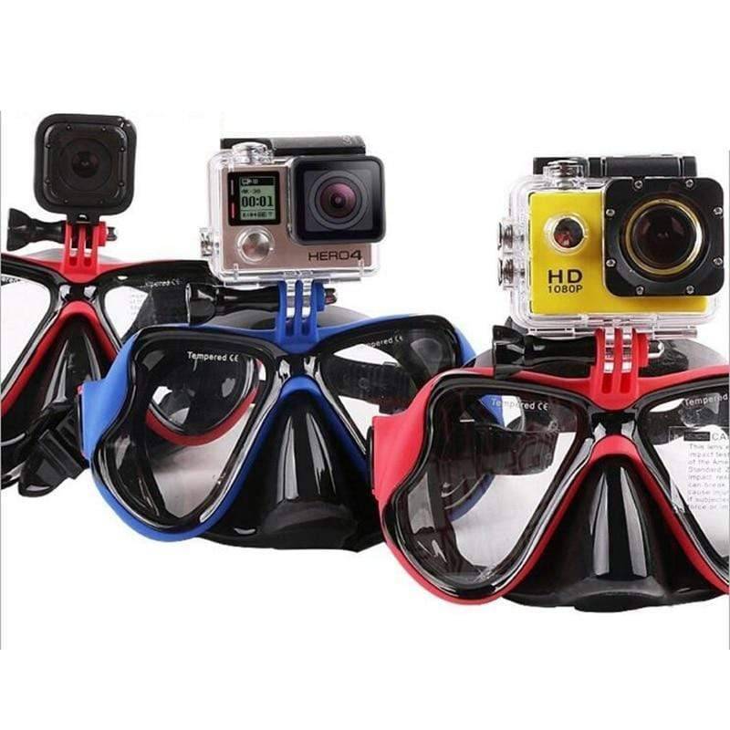 Snorkeling Set with Camera Mount and Diving Mask