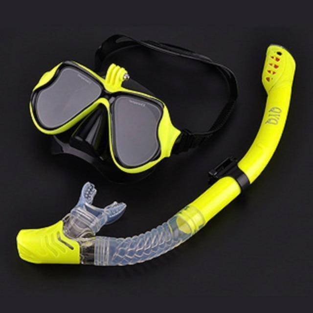 Snorkeling Set with Camera Mount and Diving Mask