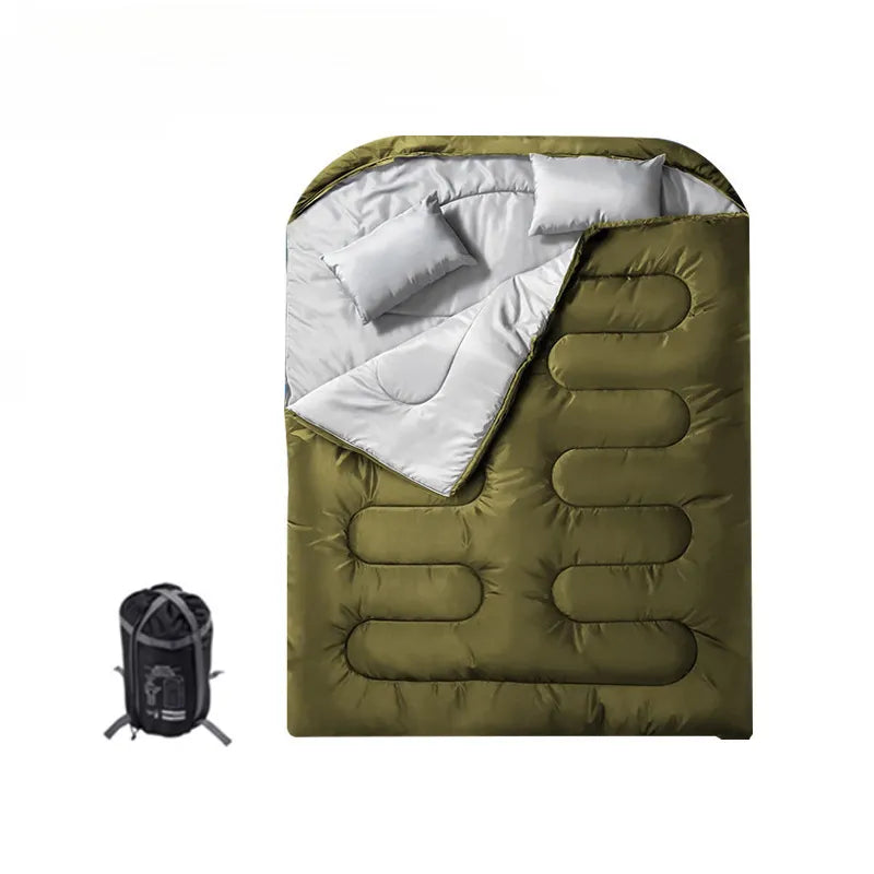 Camping Double Sleeping Bag for Two Persons
