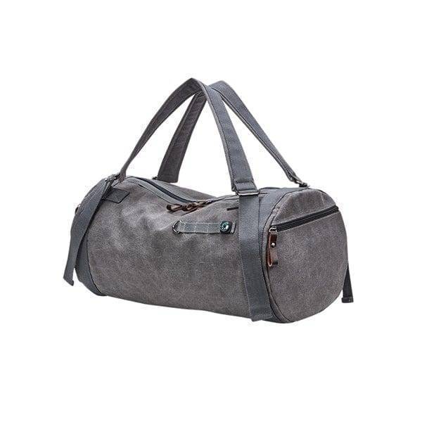 Sturdy Canvas Shoulder Bag with Bucket Design