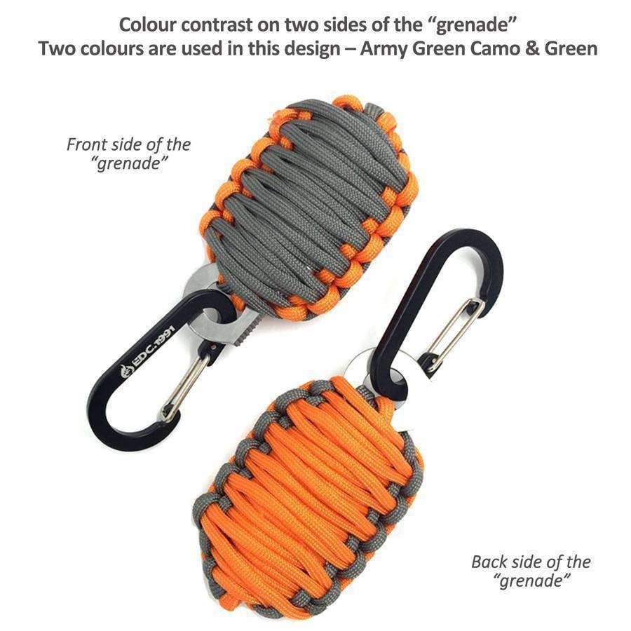 Survival Kit in Grenade Shape for Everyday Carry