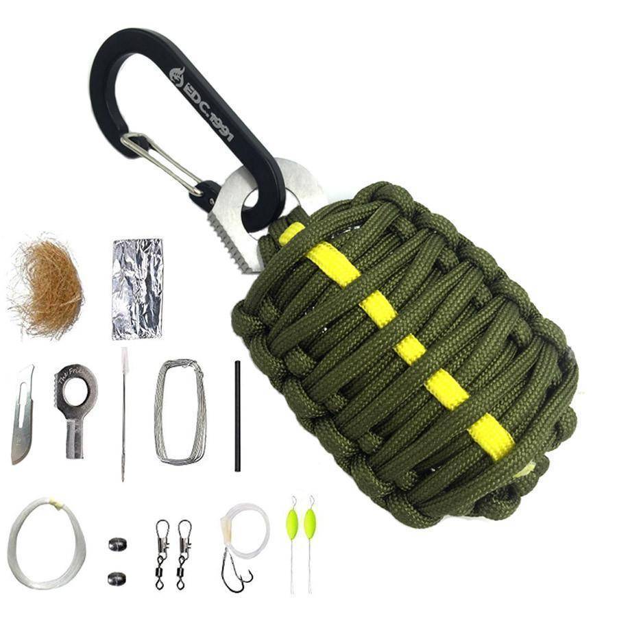 Survival Kit in Grenade Shape for Everyday Carry