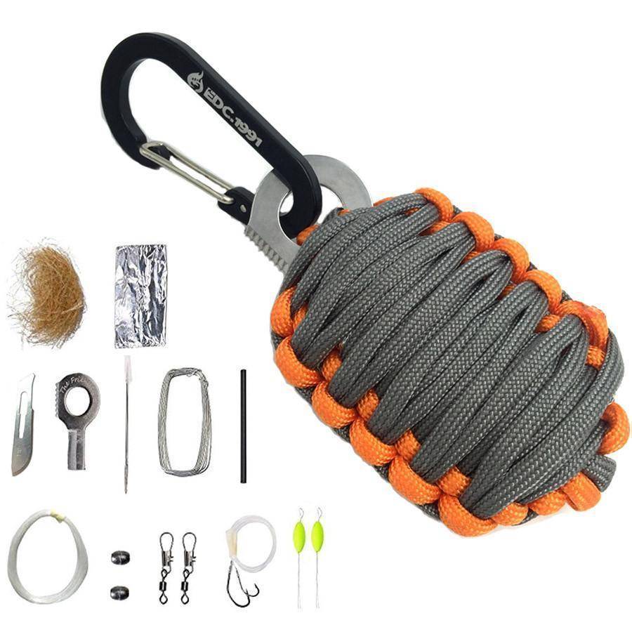Survival Kit in Grenade Shape for Everyday Carry