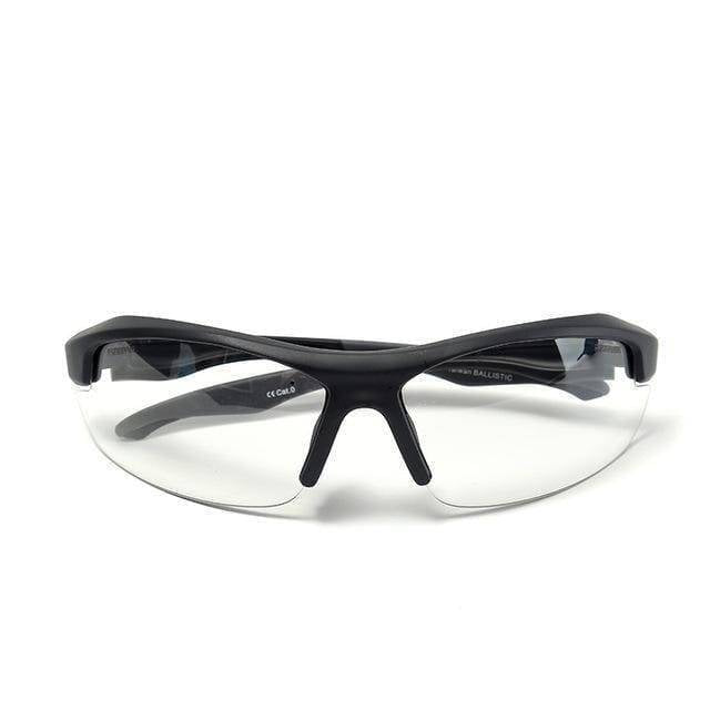 Ballistic Eyewear and Electronic Hearing Protection Earmuffs Kit