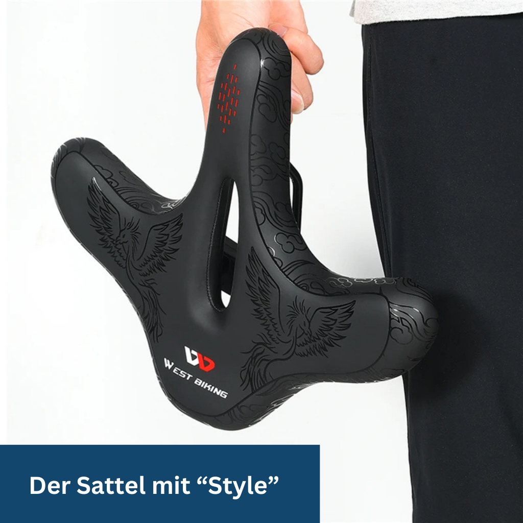Comfortable Ergonomic Bicycle Seat for Enhanced Riding Experience