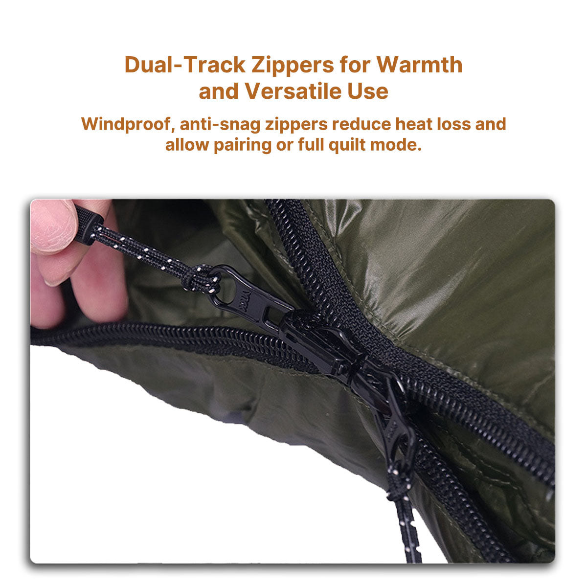 Down Mummy Sleeping Bag for Extreme Weather Conditions