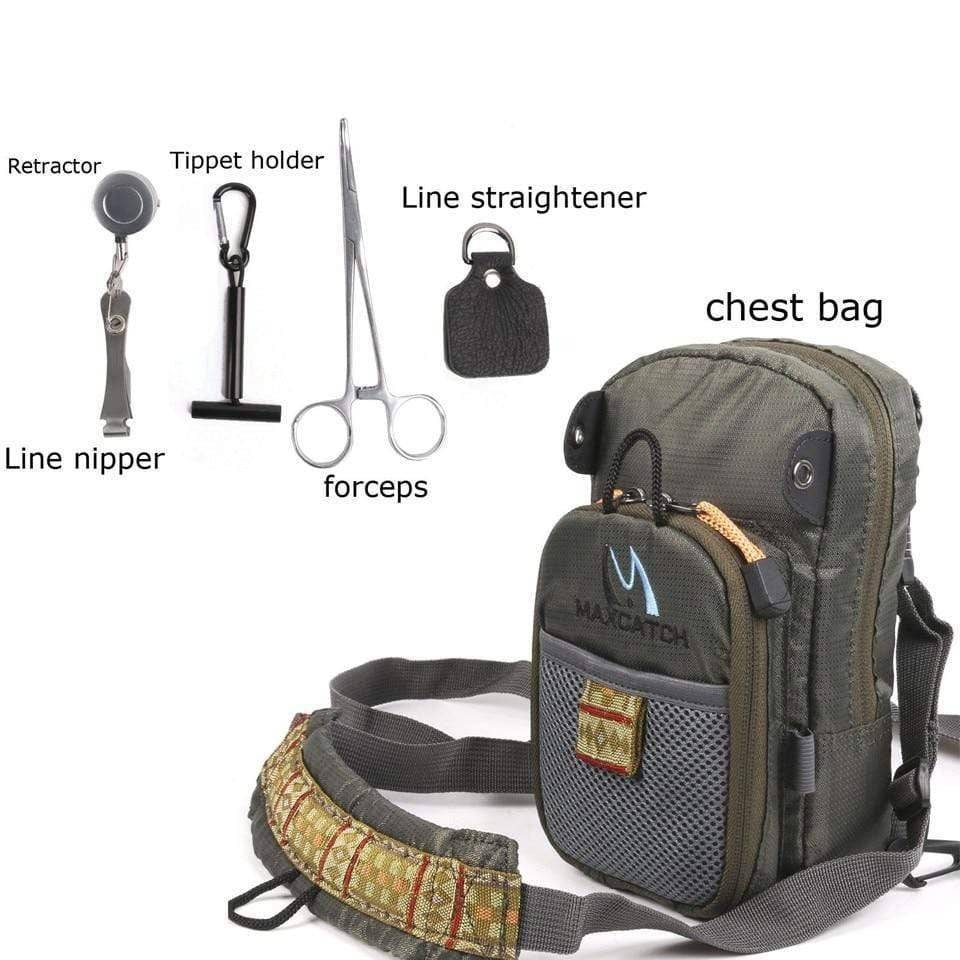 Complete Angler Tool Kit and Fly Fishing Bag