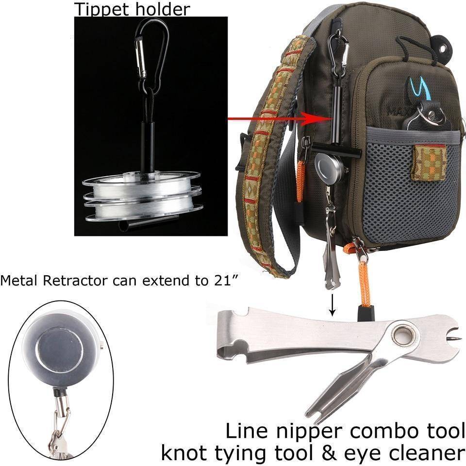 Complete Angler Tool Kit and Fly Fishing Bag
