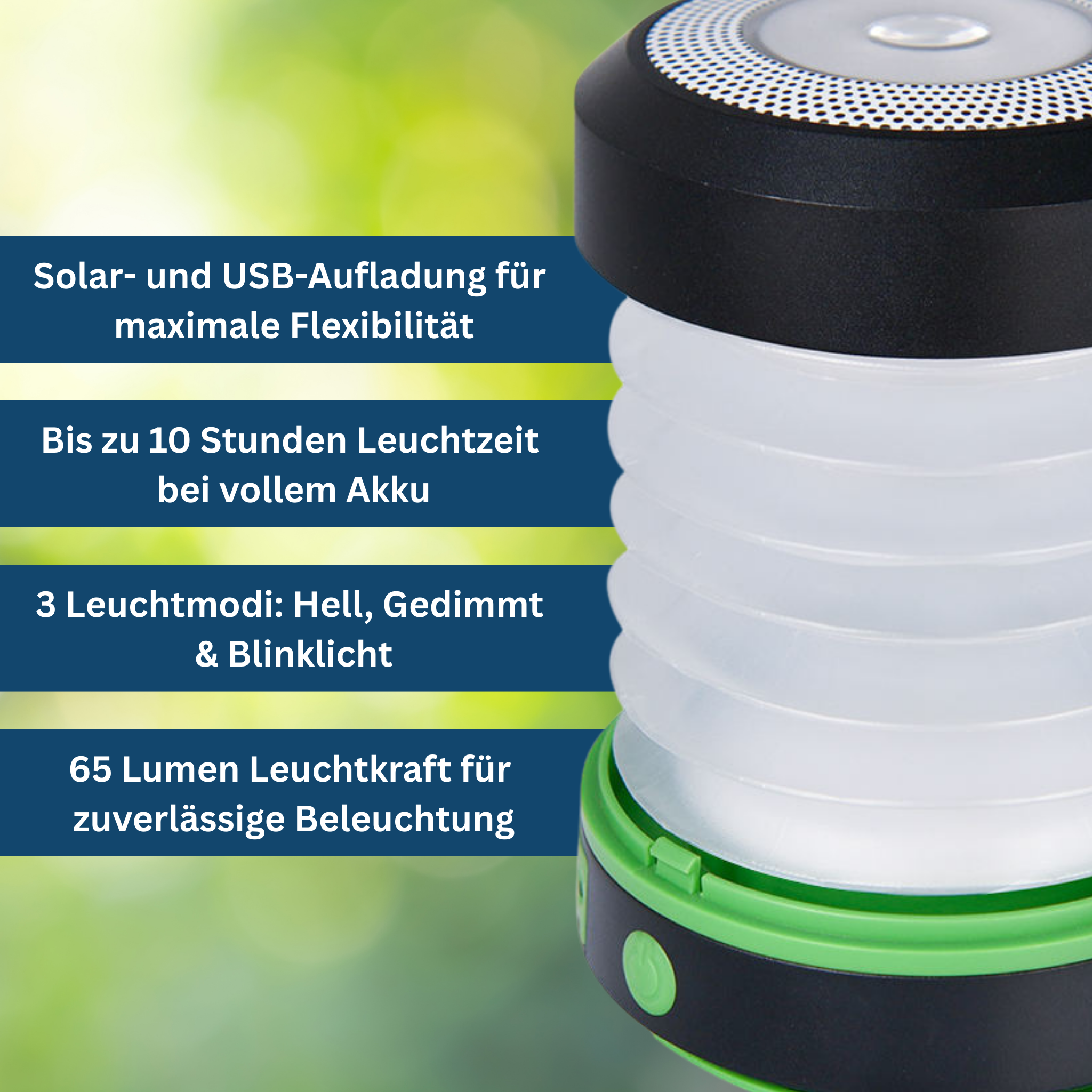Collapsible Outdoor Lantern for Camping