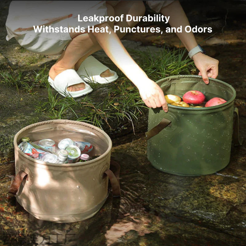 Collapsible Water Bucket for Outdoor Activities