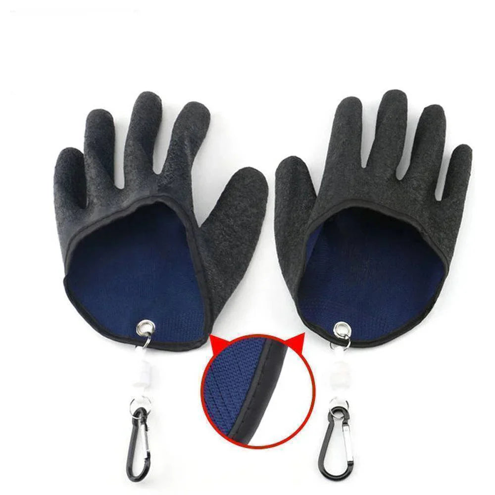 Full Finger Fishing Gloves with Magnet Release for Hand Protection