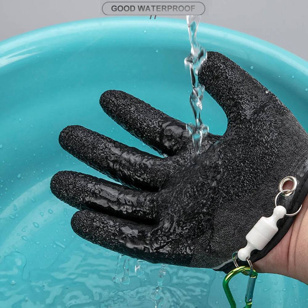Full Finger Fishing Gloves with Magnet Release for Hand Protection