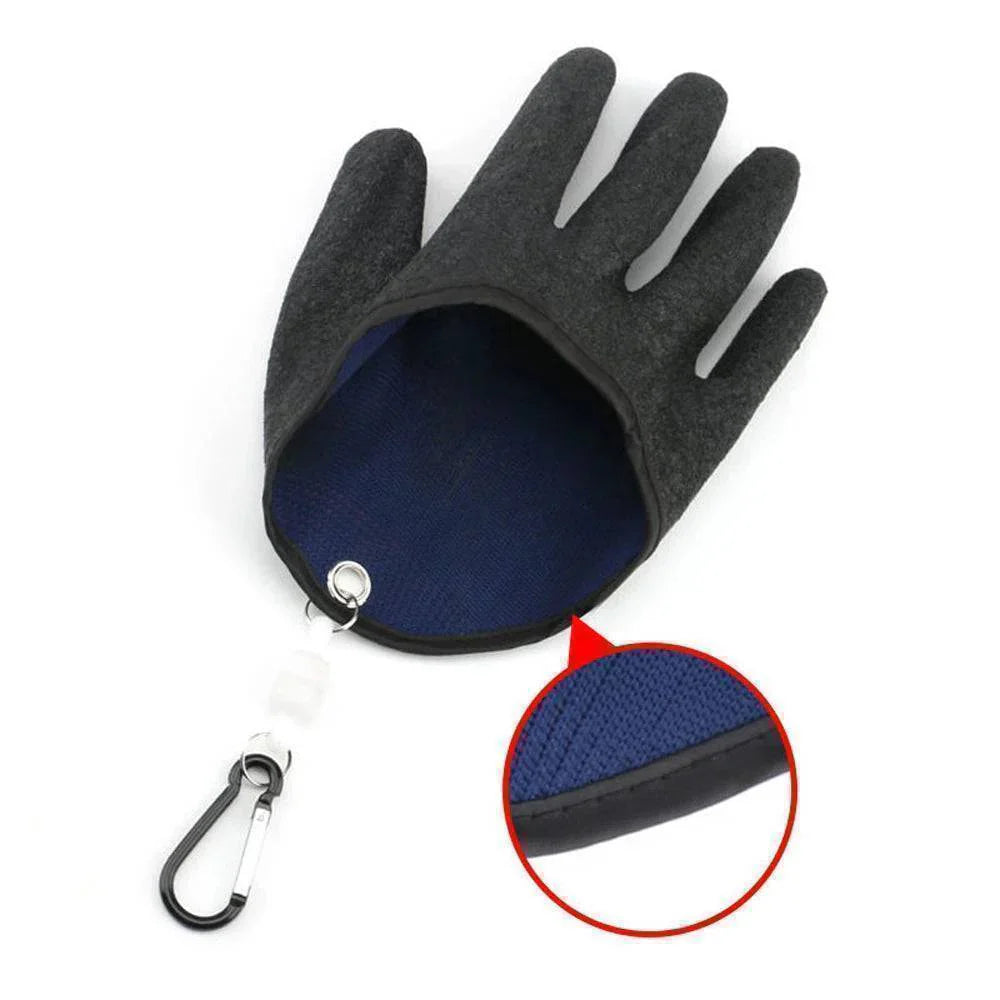 Full Finger Fishing Gloves with Magnet Release for Hand Protection