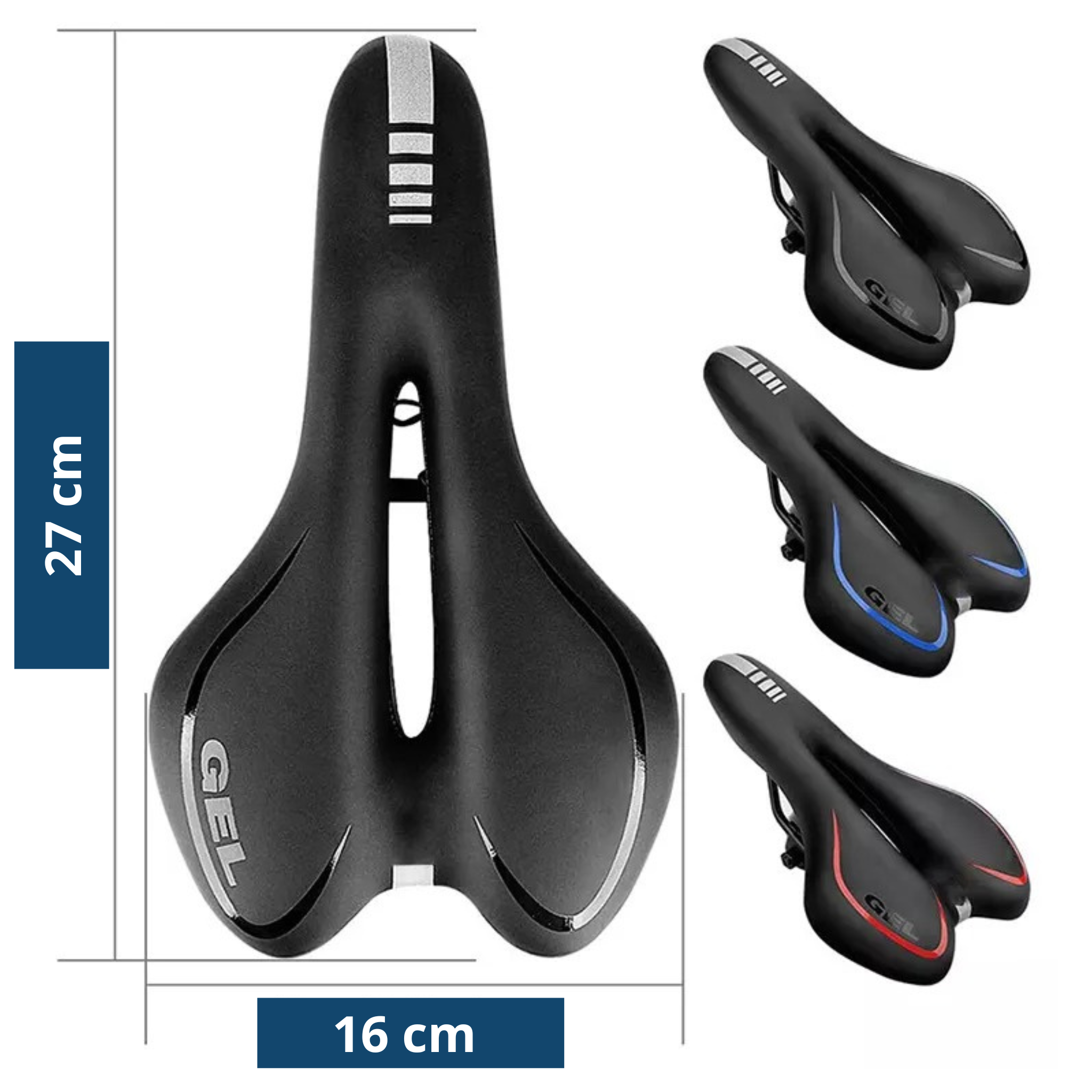 Bicycle Seat with Gel Padding