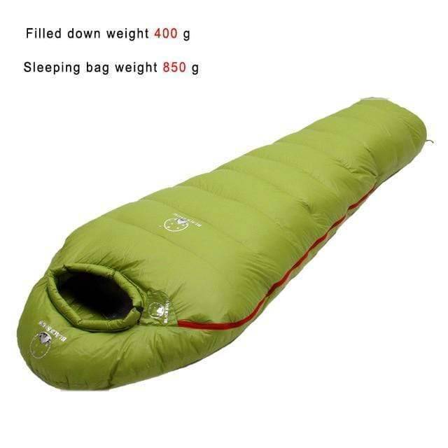 Outdoor Sleeping Bag Filled with Goose Down for Camping