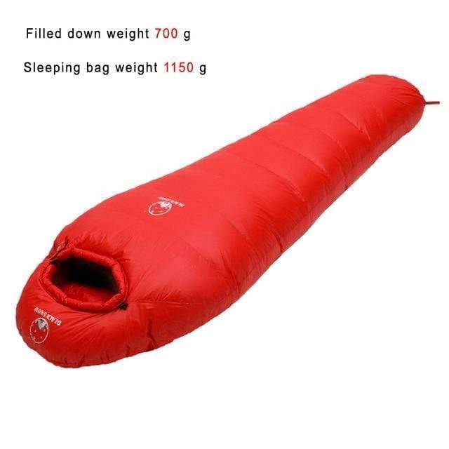Outdoor Sleeping Bag Filled with Goose Down for Camping