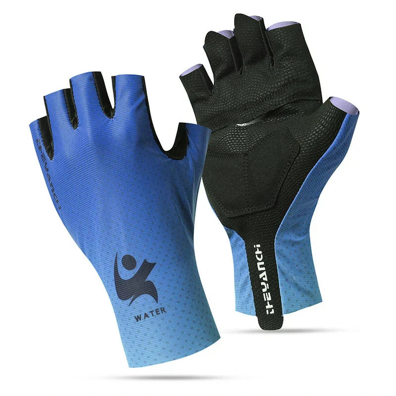 Shock-Absorbing Half-Finger Gloves for Cycling