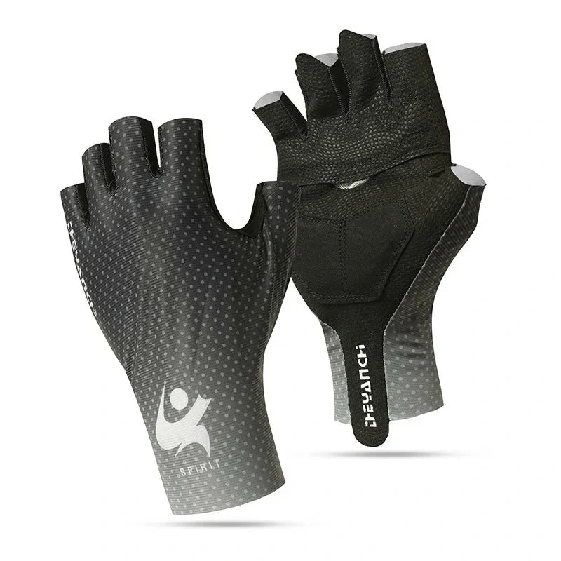 Shock-Absorbing Half-Finger Gloves for Cycling
