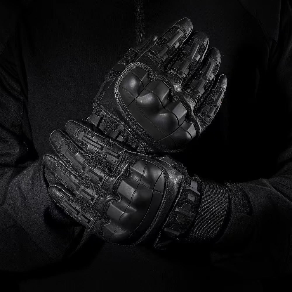 Tactical Gloves with Hard Knuckles for Outdoor Use