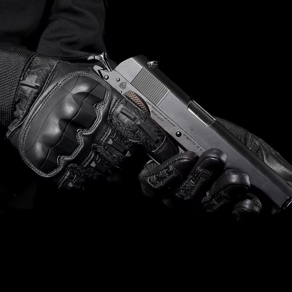 Tactical Gloves with Hard Knuckles for Outdoor Use