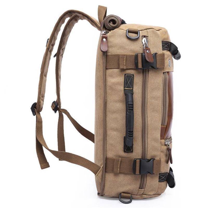 Durable Canvas Backpack for Travel