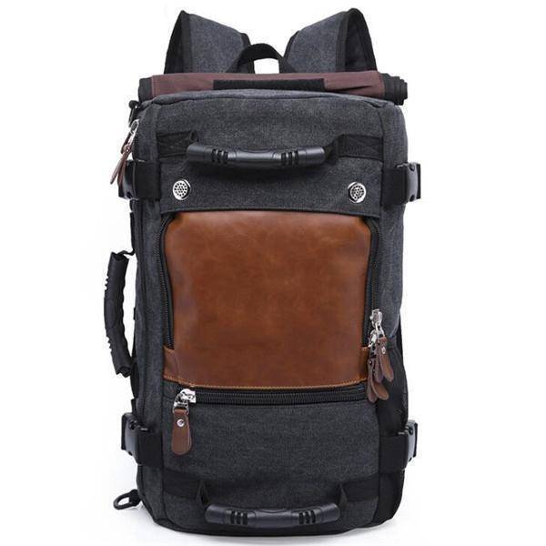 Durable Canvas Backpack for Travel