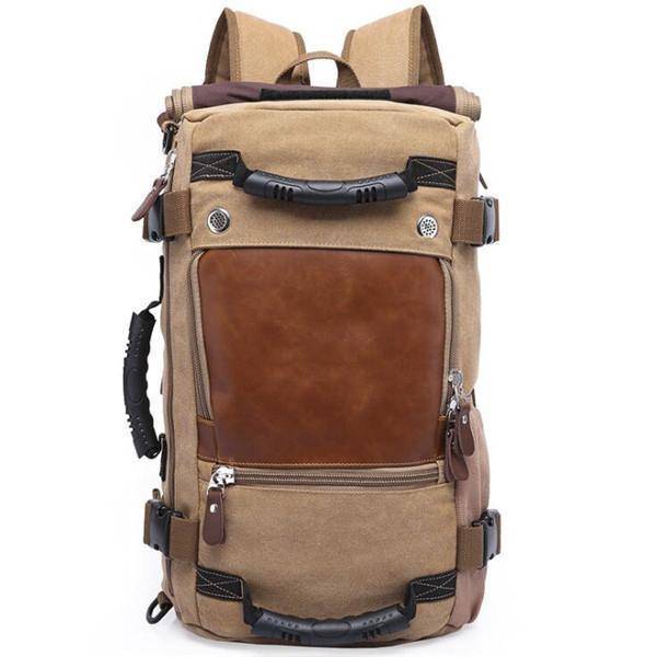 Durable Canvas Backpack for Travel