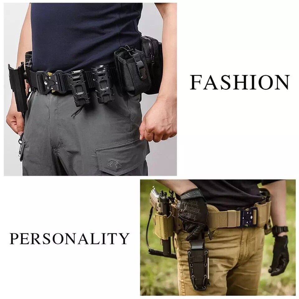 Tactical Belt with Quick Release – Heavy Duty Design