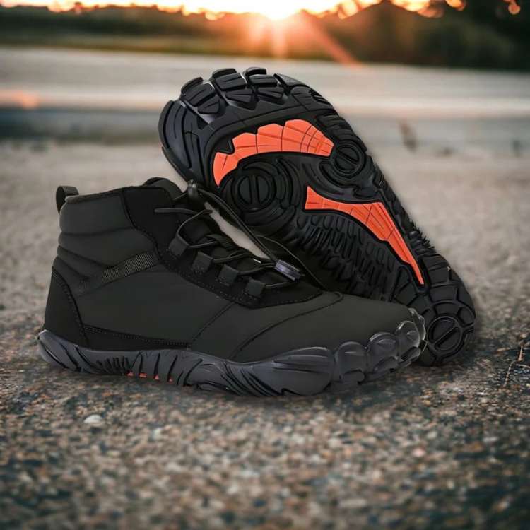 Trail Shoes with High Top Design for Barefoot Comfort