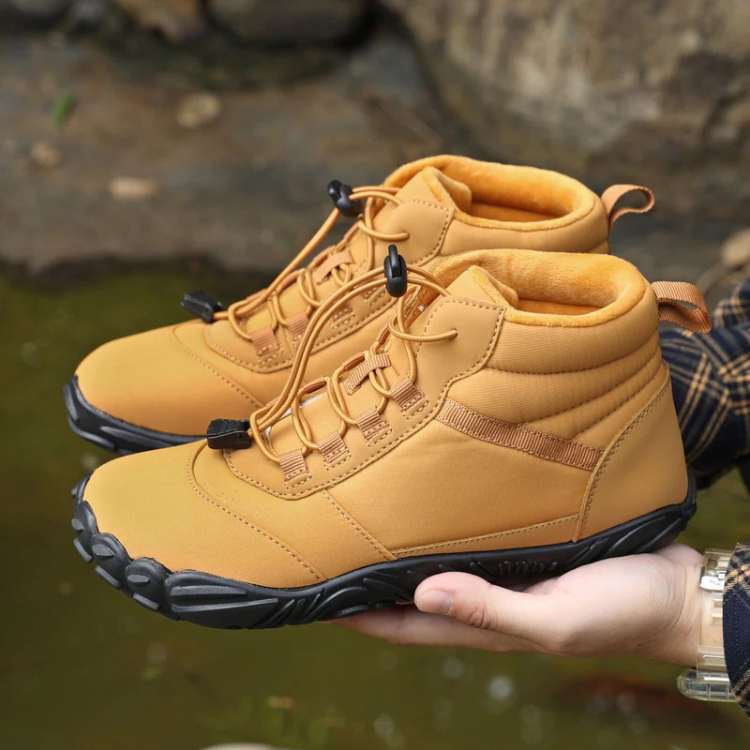 Trail Shoes with High Top Design for Barefoot Comfort