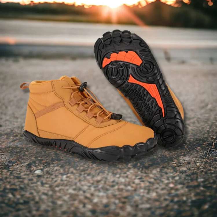 Trail Shoes with High Top Design for Barefoot Comfort