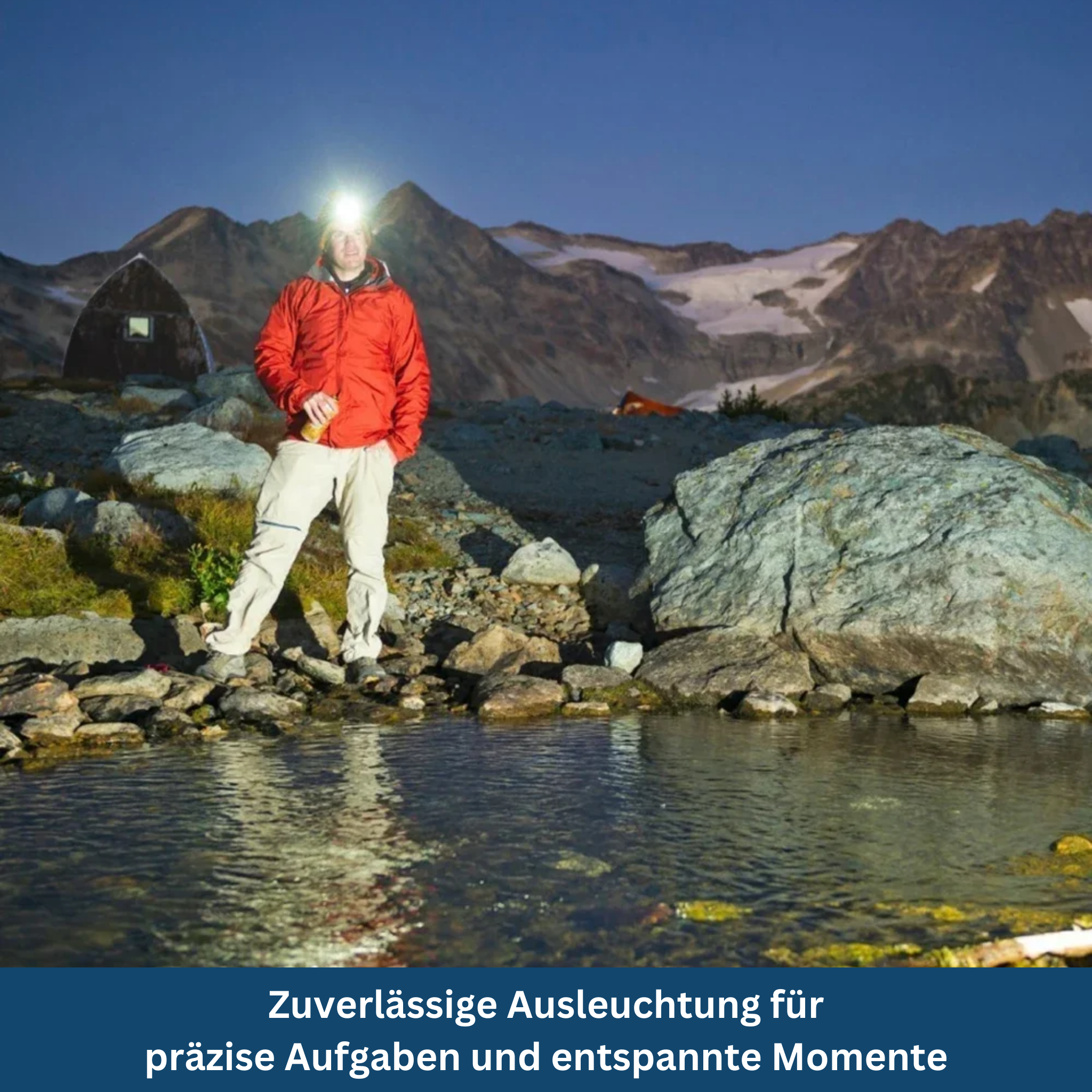 LED Headlamp for Outdoor Use