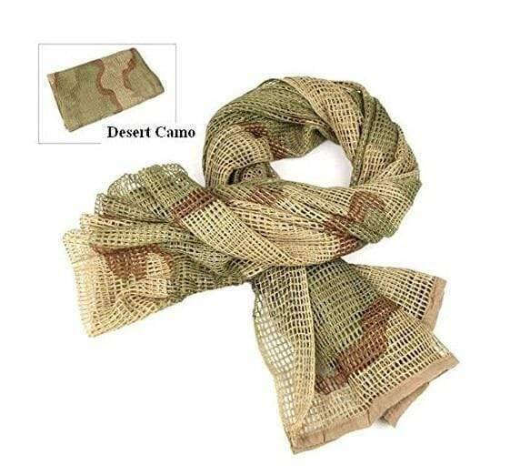 Tactical Mesh Scarf for Outdoor and Military Use