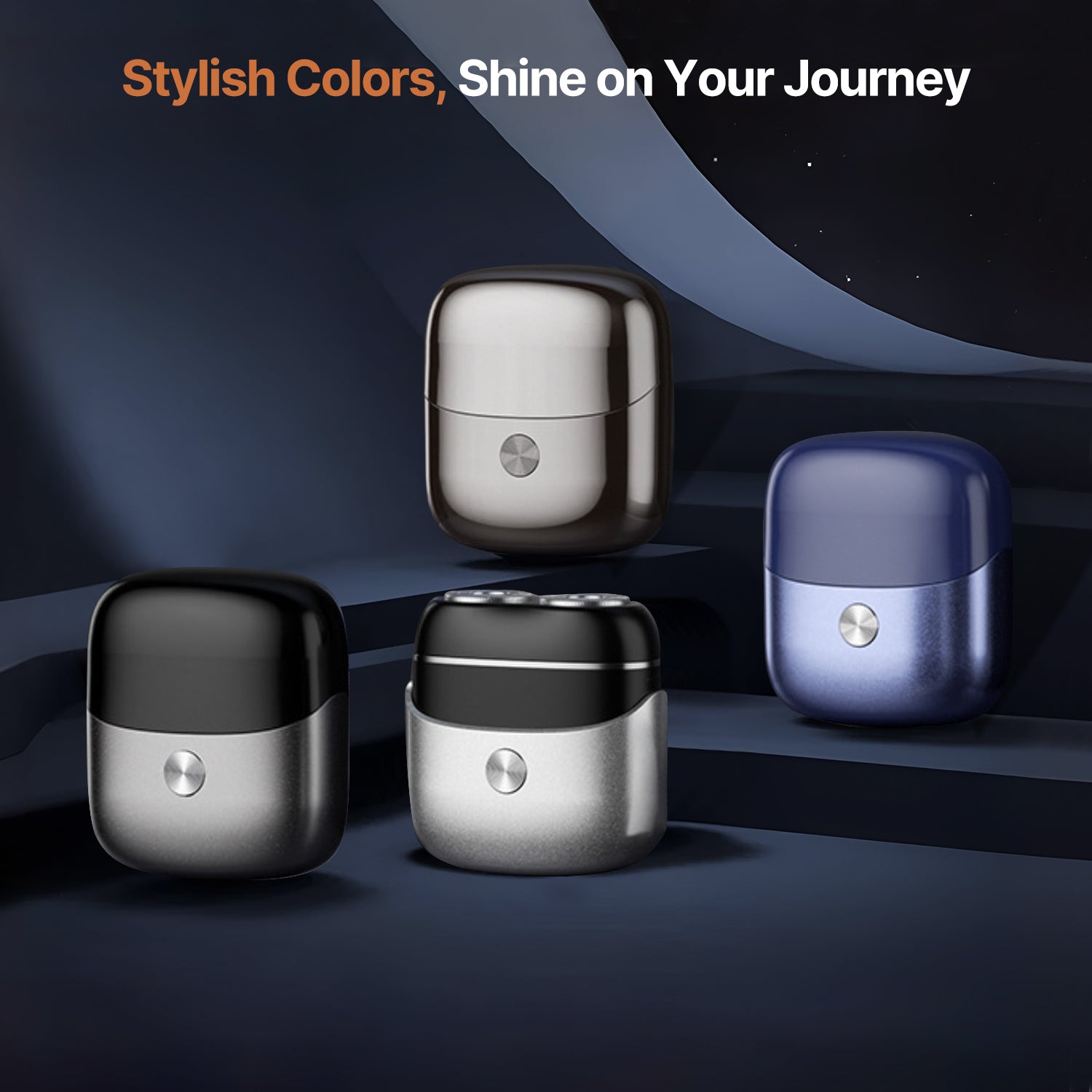 Compact Electric Razor for Travel