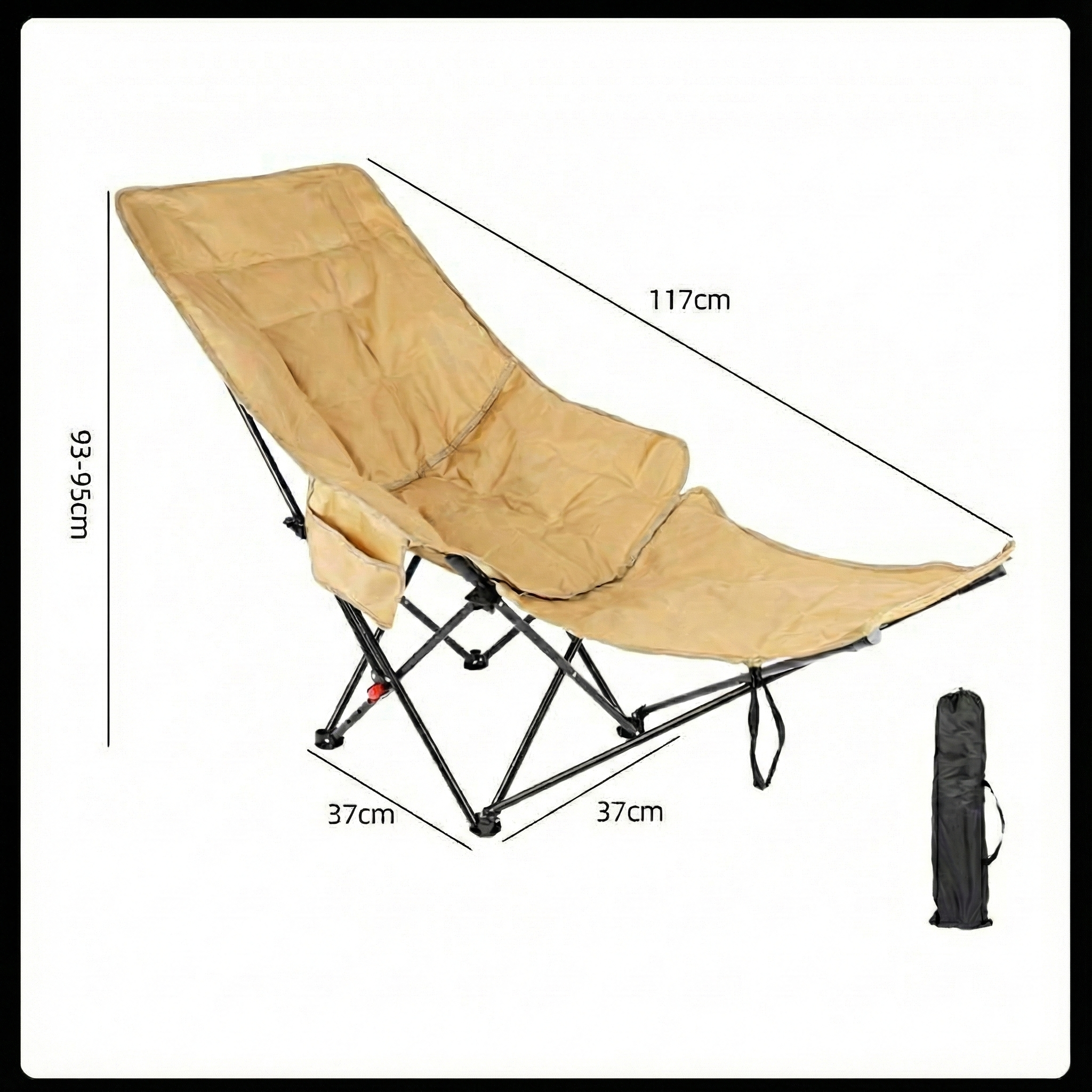 Adjustable Leg Rest Moon Chair for Relaxation and Comfort