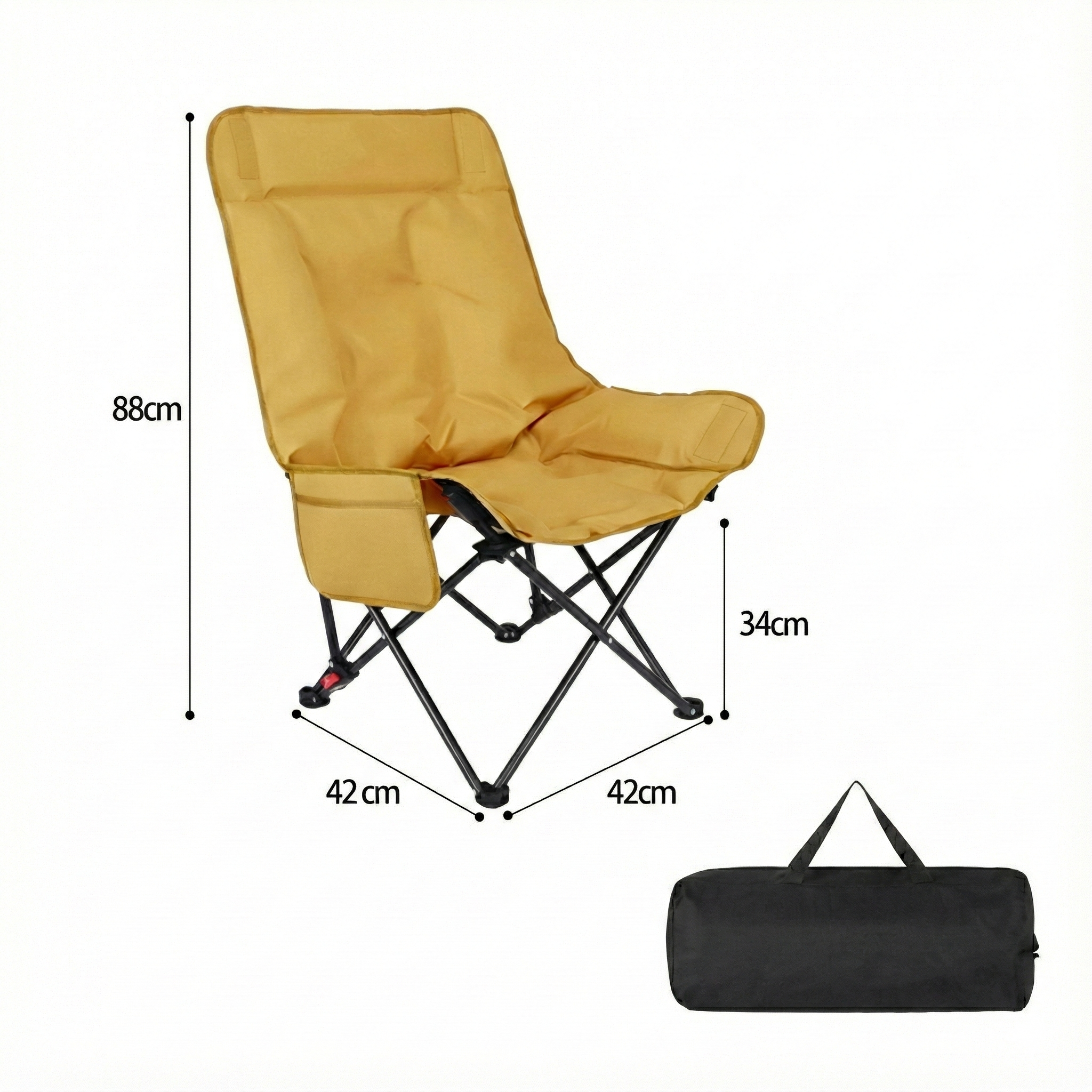 Adjustable Leg Rest Moon Chair for Relaxation and Comfort