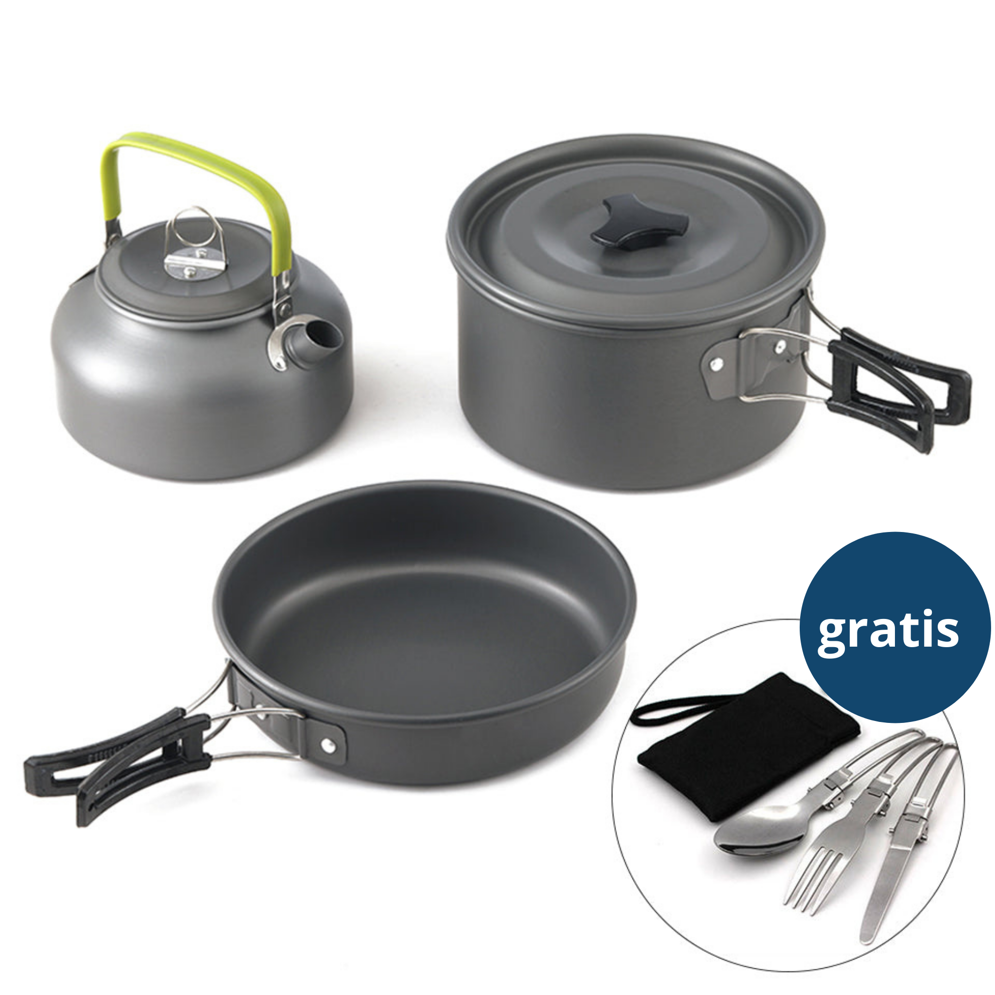 Camping Cooking Kit for Outdoor Use