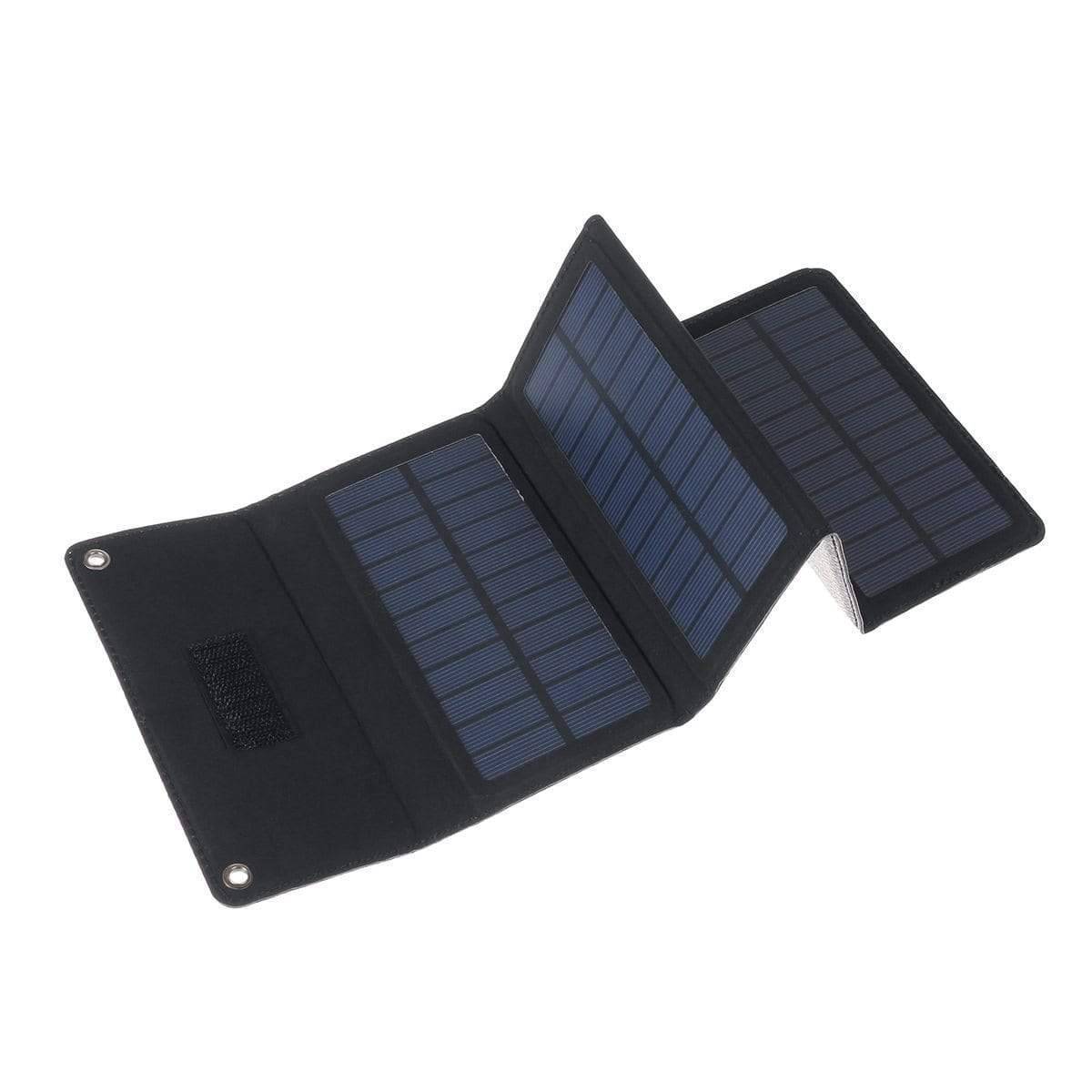 Portable Solar Charger with Folding Design for Outdoor Use