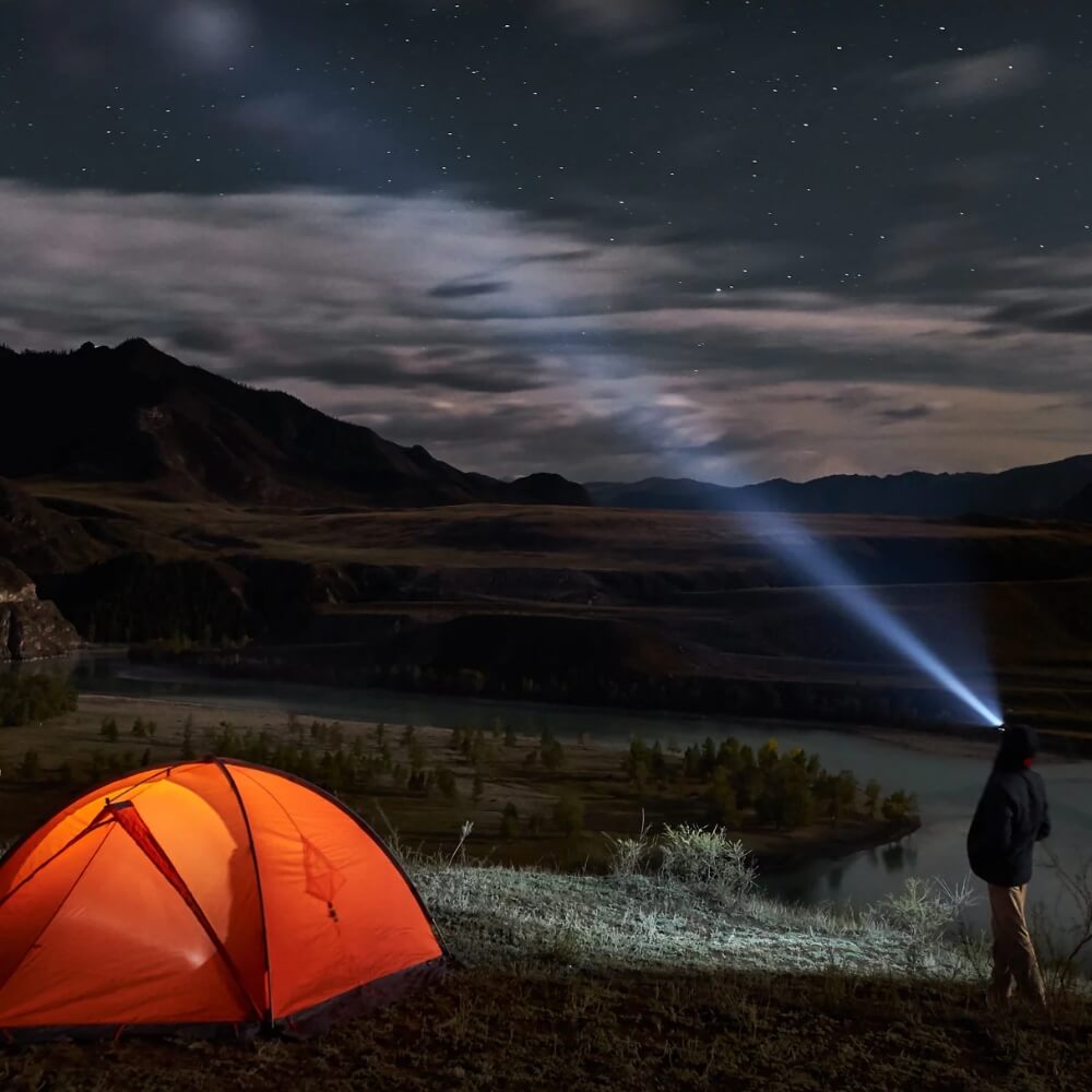 LED Headlamp for Outdoor Use