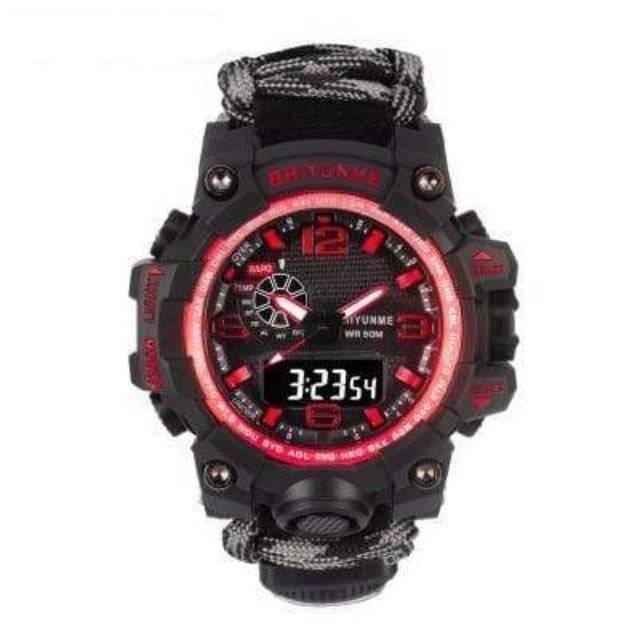 Digital Quartz Watch for Outdoor and Military Use
