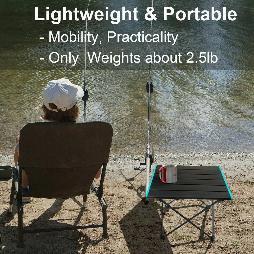 Portable Lightweight Camping Table - Folding Design for Outdoors