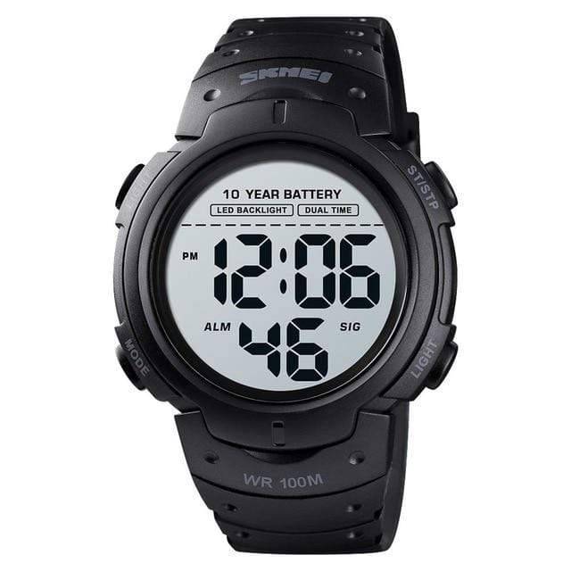 Waterproof Digital Watch for Outdoor Sports - Sturdy and Reliable