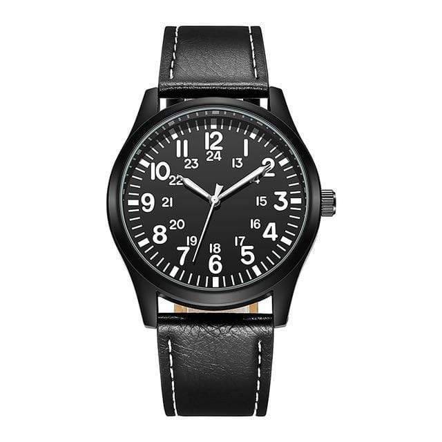 Sporty Quartz Watch with Outdoor Nylon Strap