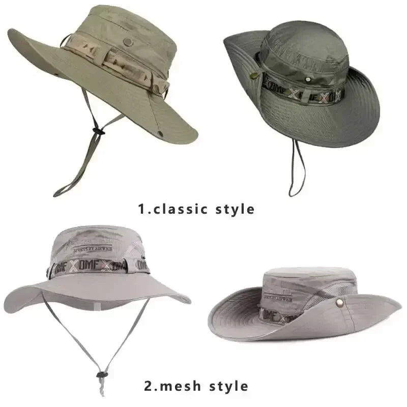 Sun Protection Hat for Fishing and Hiking Outdoors