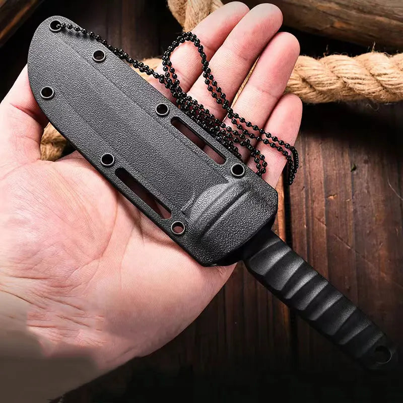 Survival Knife for Outdoor Use with Protective Sheath