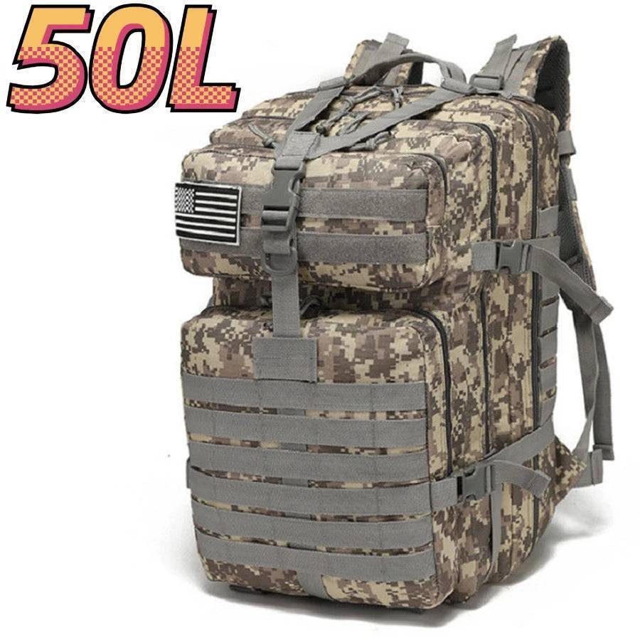 Trekking Backpack for Camping and Hiking - Outdoor Tactical Gear