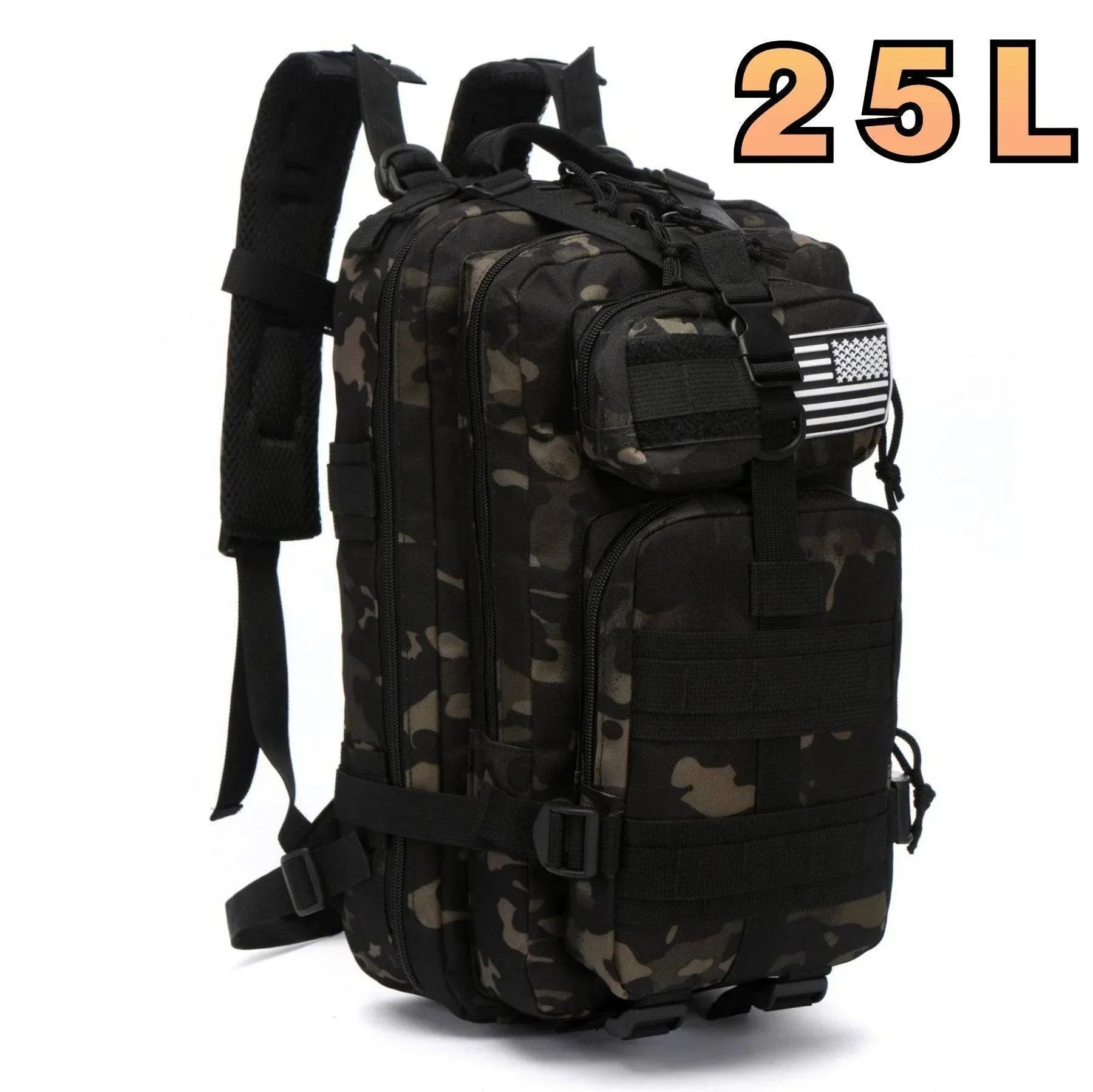 Trekking Backpack for Camping and Hiking - Outdoor Tactical Gear