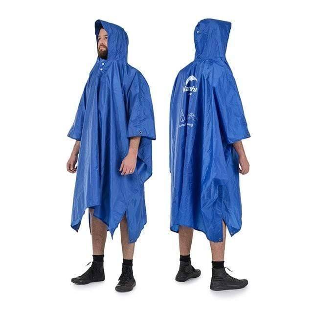 All-Season Waterproof Rain Poncho for Outdoor Use