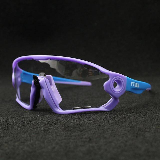 Outdoor Sports Sunglasses with UV400 Photochromic Lenses